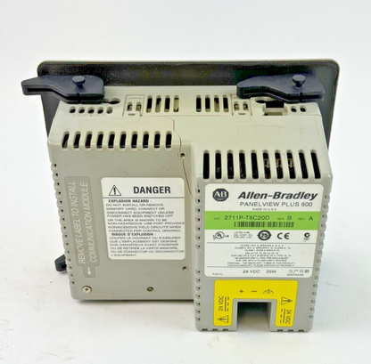 ALLEN-BRADLEY - 2711P-T6C20D SER. B REV. A - PANELVIEW PLUS 600 - 6" TOUCHSCREEN4