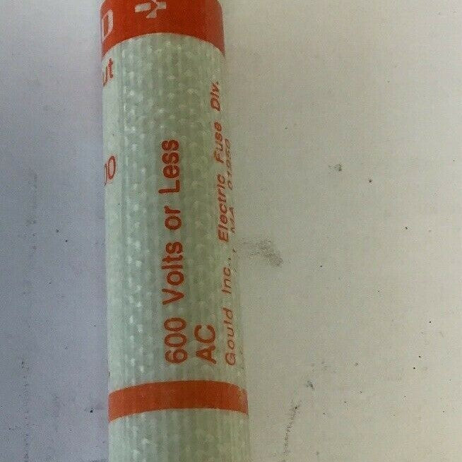 GOULD SHAWMUT A6Y6 TYPE1 6AMP 600VAC FORM 600 FUSE****LOTOF10****3