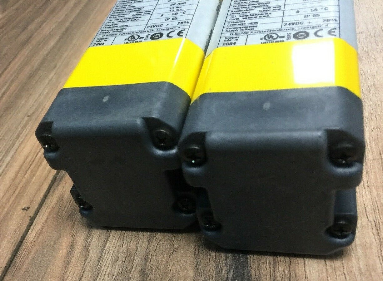 LEUZE LUMIFLEX LIGHT CURTAIN SET CPT30-1200/T3 TRANSMITTER CPR30-1200-b/T3 RECEI3