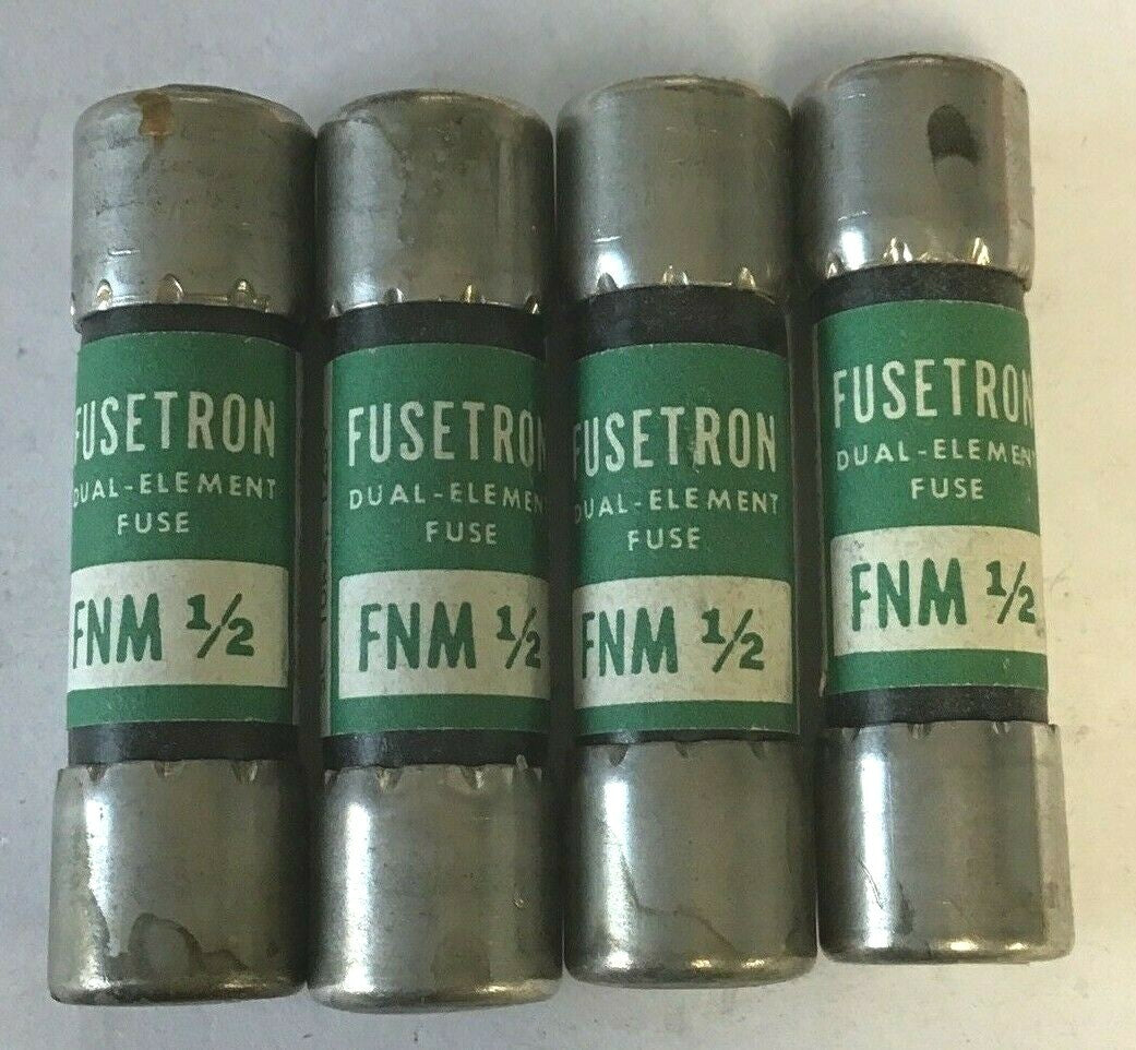 BUSSMANN FNM-1/2 MIDGET FUSE 1/2A / 250V ***LOTOF4***0