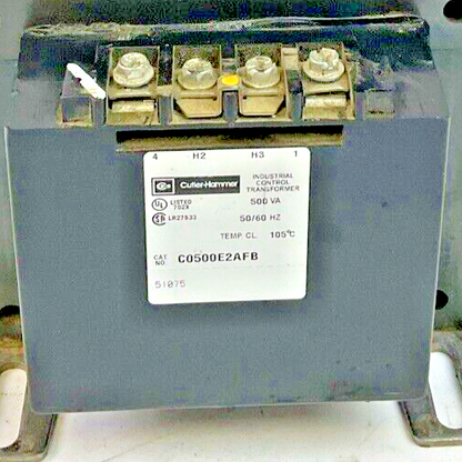 CUTLER HAMMER C0500E2AFB TRANSFORMER 500VA 50/60HZ1