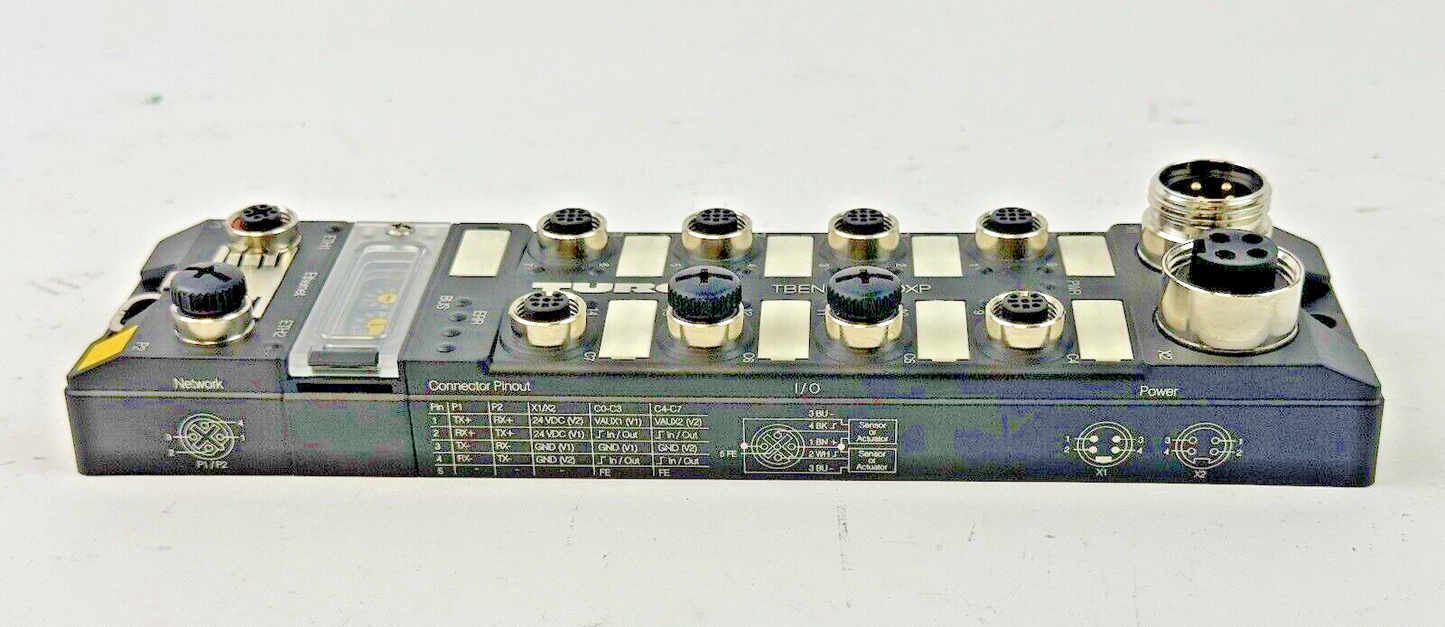 TURCK - TBEN-L4-16DXP F/W V3.2.9.0 COMPACT MULTIPROTOCOL I/O MODULE FOR ETHERNET10