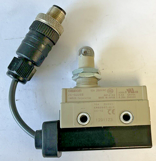 OMRON ZC-Q2255 LIMIT SWITCH ROLLER 10A 250VAC 125VDC0