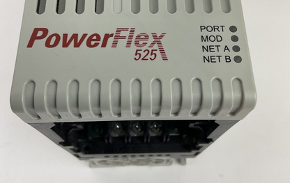 ALLEN BRADLEY 25B-D2P3N114 POWERFLEX SER.A FRN5.001 3PH 480V 63HZ2