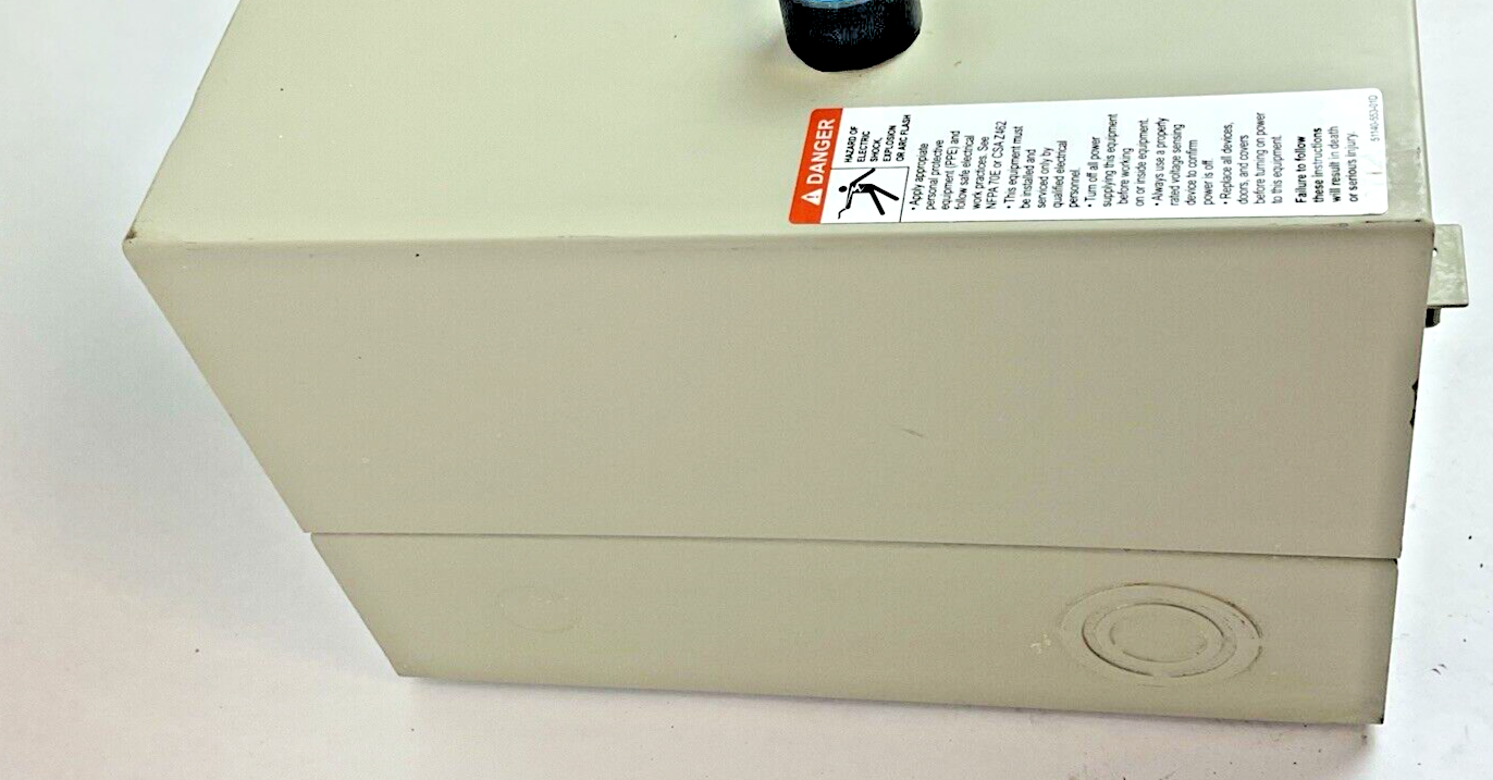 SCHNEIDER ELECTRIC / TELEMECANIQUE LE1D123A62 ENCLOSED CONTACTOR LC1 D126