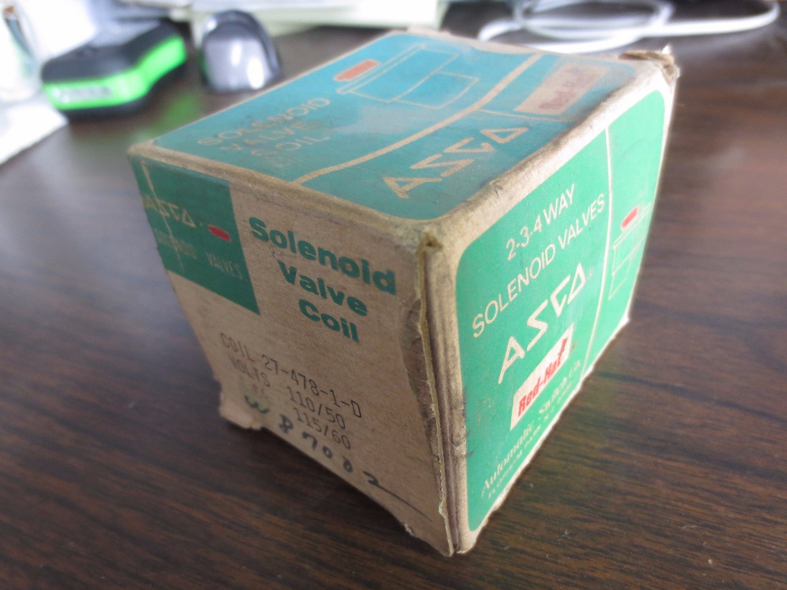 ASCO 27-478-1-D SOLENOID VALVE COIL - 110/120V, 50/60Hz - NEW SURPLUS5