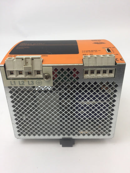 IFM AC1223 POWER SUPPLY INPUT 3AC400-500V 0.8A/PHASE OUTPUT DC-AS-i 30.5V/8A5