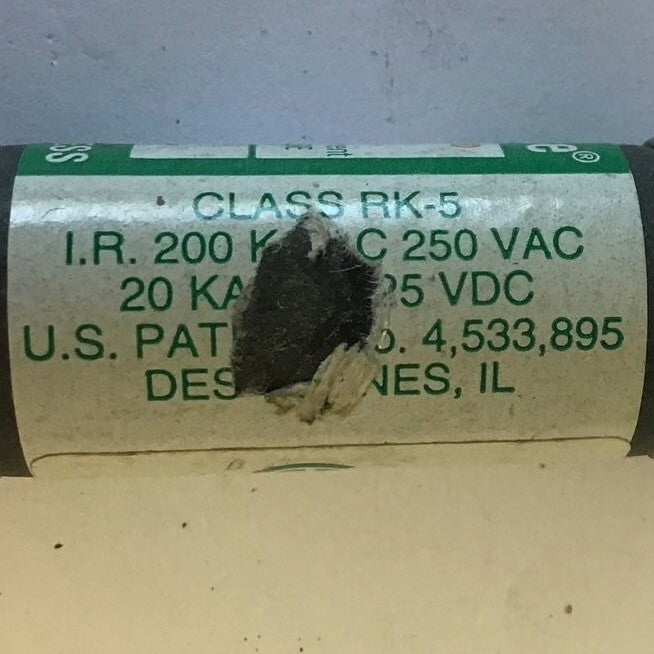 LITTELFUSE FLNR40 SLO-BLO CLASS RK5 250VAC 125VDC TIME DELAY ***LOTOF3***3