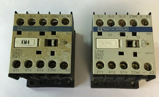 TELEMECANIQUE LP4K 0901 BW3 CONTACTOR 600VAC 20A***LOTOF2***0