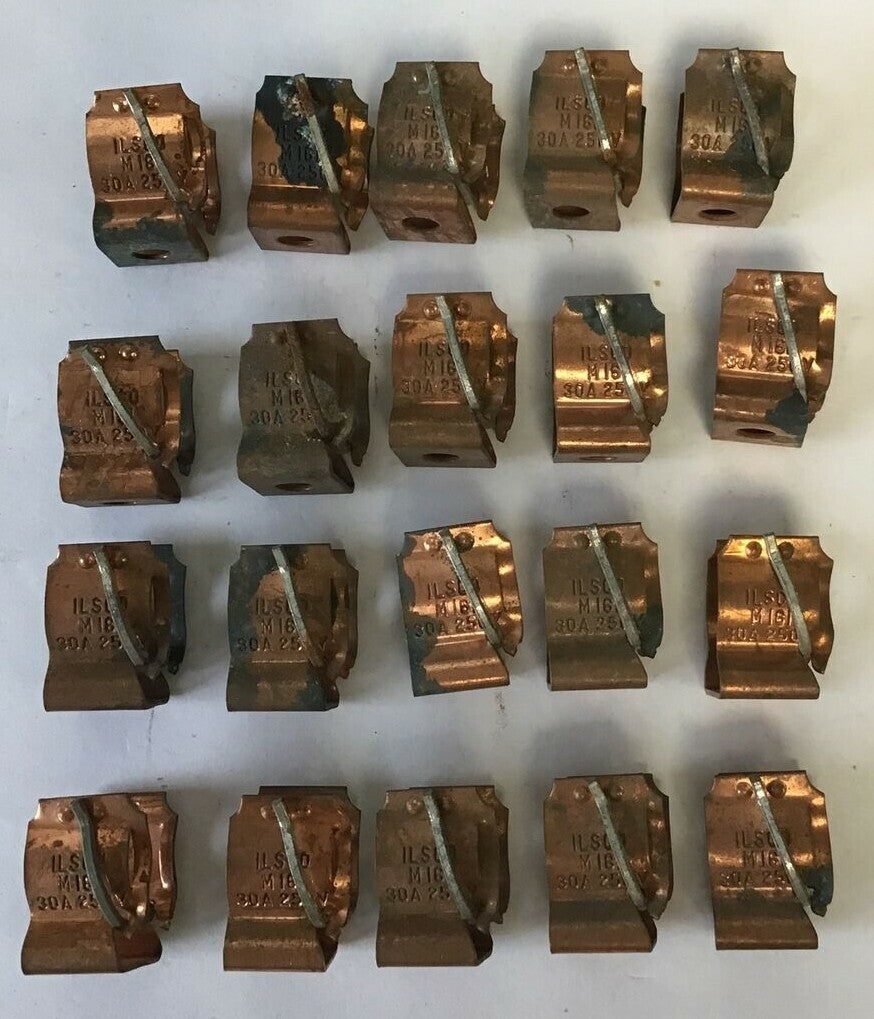 ILSCO M161 FUSE CLIP/HOLDER  250V 30A  ****LOTOF20***0