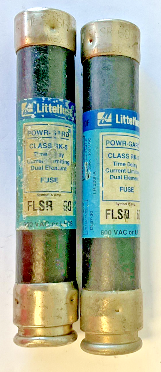 LITTELFUSE FLSR 60 POWR-GARD RK5 60A ***LOTOF2***0