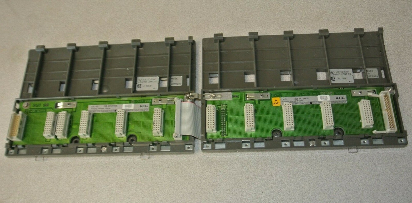 AEG SCHNEIDER MODICON DTA200 PRIMARY RACK & DTA201 SECONDARY SUBRACK0