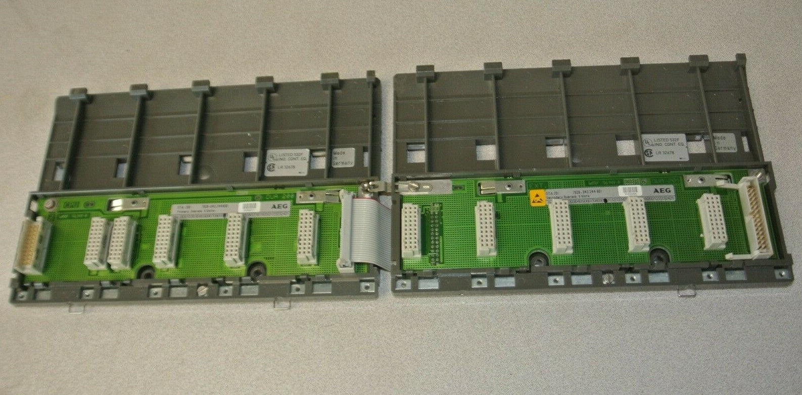 AEG SCHNEIDER MODICON DTA200 PRIMARY RACK & DTA201 SECONDARY SUBRACK0