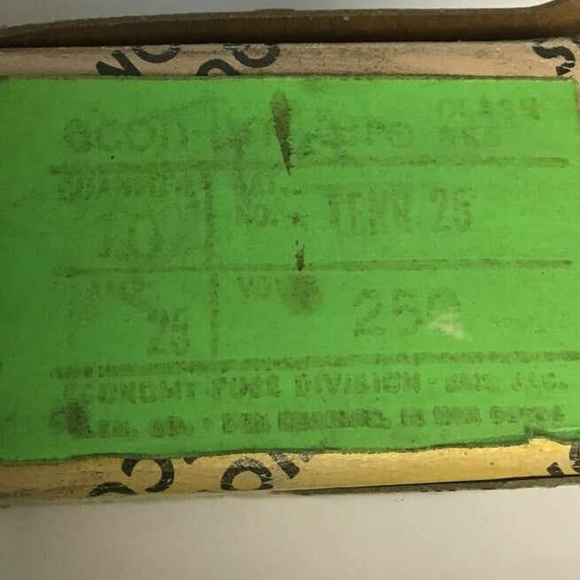 ECONOMY LENR 25 FUSE CLASS RK5 ECON-LIMITER 250VAC 25A ***LOTOF10***1