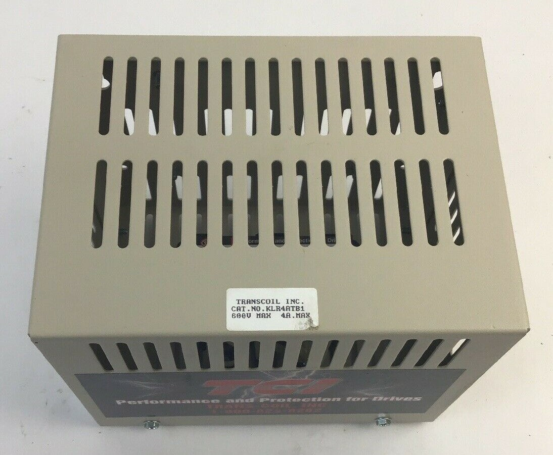TCI-TRANSCOIL INC. TCI KLR4ATB1 LINE REACTOR 600V 4A 3PH 60HZ 4