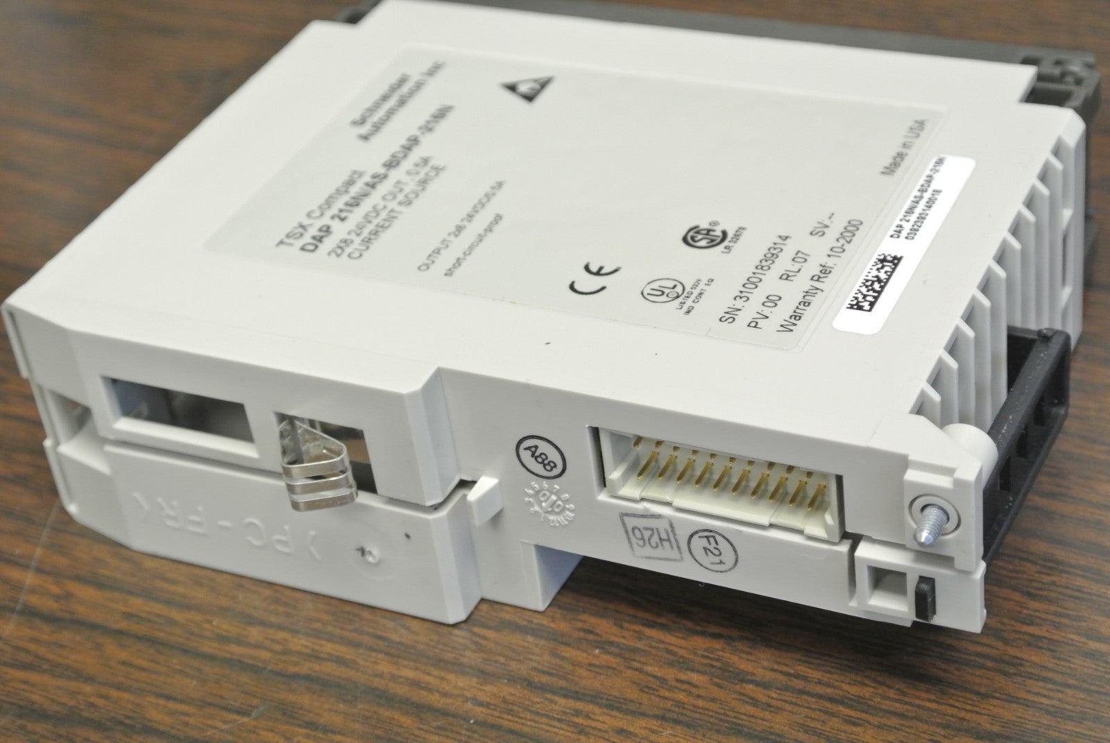 SCHNEIDER DAP 216N/AS-BDAP-216N CURRENT SOURCE MODULE 2X8 24VDC OUT / 0.5A2