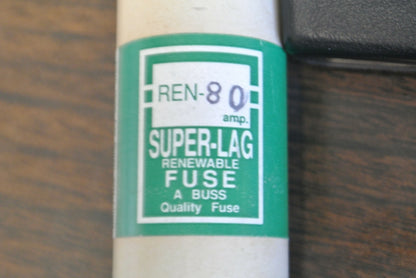 BUSS REN80 SUPER-LAG RENEWABLE FUSE / 80A / 250V1