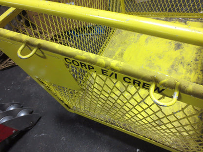 STEEL MESH SHOP / FACTORY CART ELECTRICIAN WELDER MAINTENANCE - 48" x 36" x 30"3