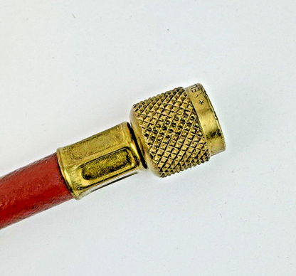 YELLOW JACKET - PLUS II 72" 1/4" CHARGING HOSE - RED - 4000 PSI / 800 PSI3