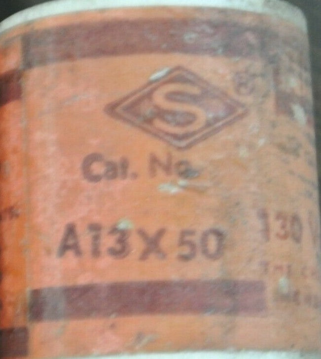 LOT of 4 / SHAWMUT A13X50 AMP-TRAP® BOLT-ON SEMICONDUCTOR FUSE / 50A / 130V1