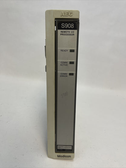 AEG MODICON AS-S908-110 AS-9385-001 REMOTE I/O PROCESSOR0