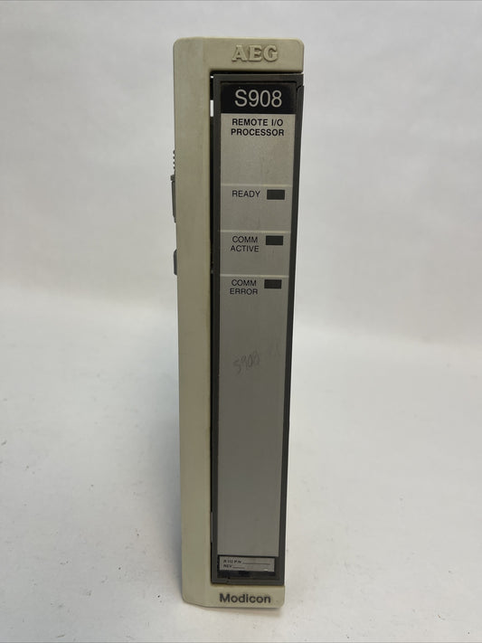 AEG MODICON AS-S908-110 AS-9385-001 REMOTE I/O PROCESSOR0