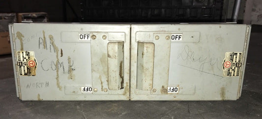 TRUMBULL ELECTRIC SWD5 361 FUSIBLE PANEL SWITCH 600VAC, 30AMP, 3 POLE (SWD5361)0