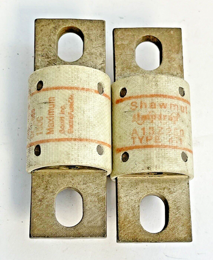 GOULD SHAWMUT - *LOT OF 2* - A13Z250 TYPE 4TI - AMPTRAP 200 VAC, 250 A3