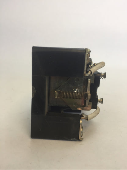 LINE ELECTRIC STA-2A RELAY 190 VAC 50-60CY 25AMP 1HP 2POLE3