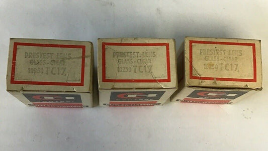 CUTLER HAMMER 10250TC17 PRETEST LENS CLEAR***LOTOF 3***0