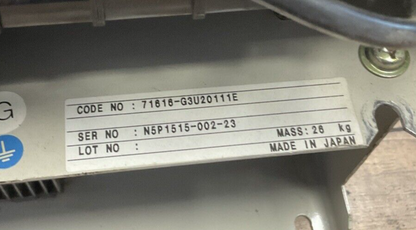 SAFTRONICS 71616-G3U20111E SERVO DRIVE JVOP-100 DIGITAL OPERATOR1