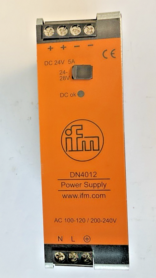 IFM DN4012 POWER SUPPLY 1PH 24V 5A 120W0
