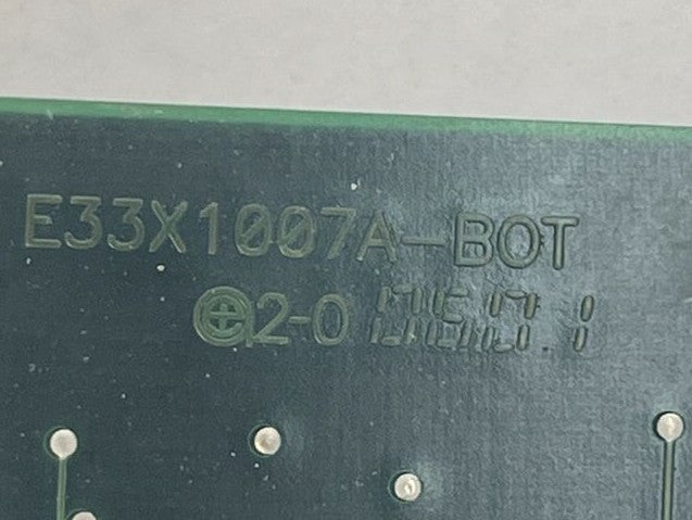 E33D1007-001 REV A CIRCUIT BOARD E33X1007A-BOT E33A1007-001-A22