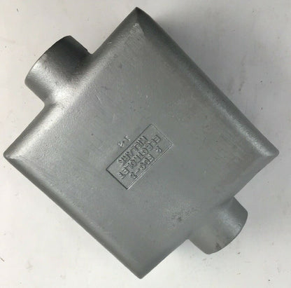 HUBBELL FD20-2 PIN&SLEEVE BACK BOX 20AMP 4&5 WIRE DEVICES 1"HUB3