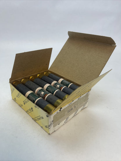 RELIANCE ECSR9 CLASS RK5 TIME DELAY DUAL ELEMENT FUSE 9AMP 600VAC (LOT OF 10)1