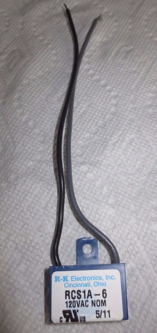 R-K ELECTRONICS RCS1A-6 120V TRANSIENT VOLTAGE FILTER - NEW SURPLUS0