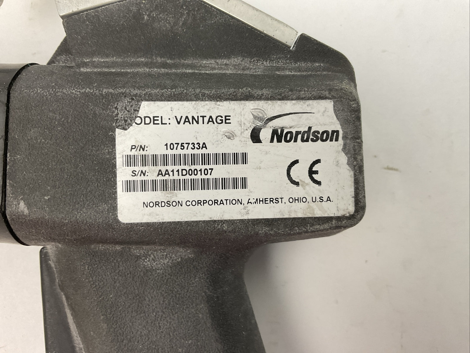 NORDSON POWDER GUN MODEL VANTAGE P/N 1075733A1