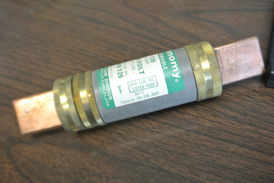 ECONOMY / FPE ERN125 RENEWABLE FUSE / 125A / 250V / NEW SURPLUS0