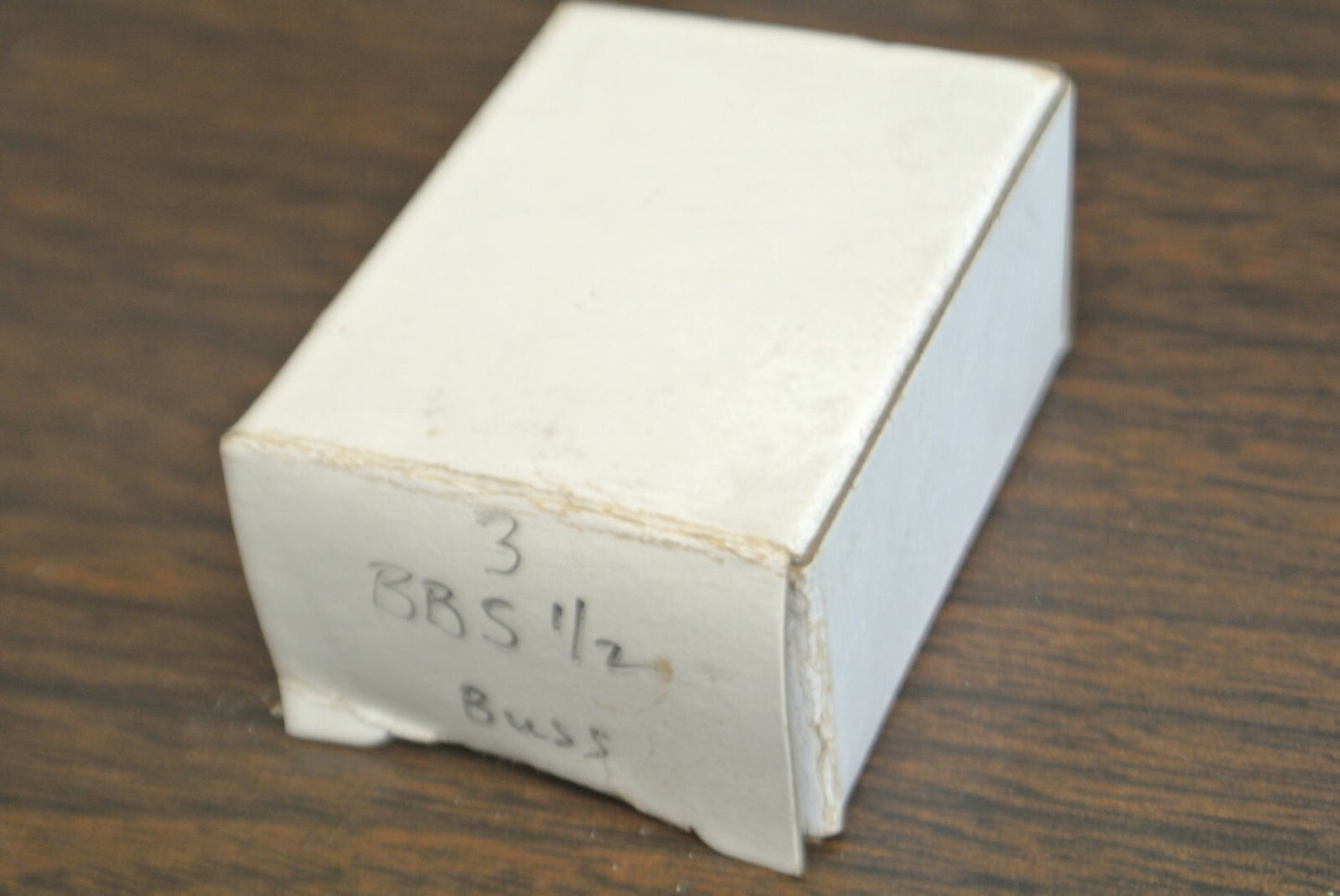 LOT of 3 / BUSS BBS1/2 MIDGET FUSE / 1/2A / 600V / NEW SURPLUS / BBS 1/22