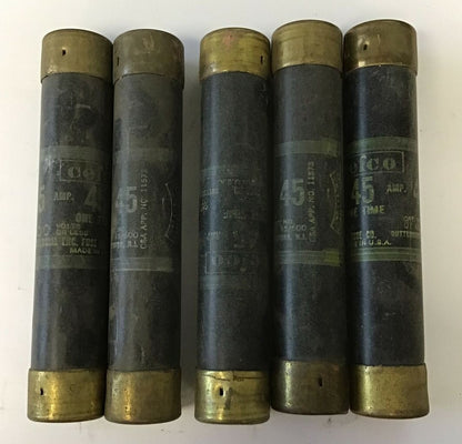 CEFCO OT 45/600 ONE TIME FUSE 45A 600V ****LOTOF5****0