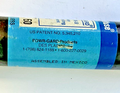 LITTELFUSE FLSR 60 POWR-GARD RK5 60A ***LOTOF2***3