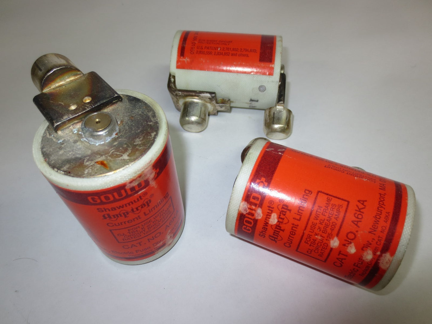 GOULD SHAWMUT A6KA FUSES, 125-400A - LOT of 30