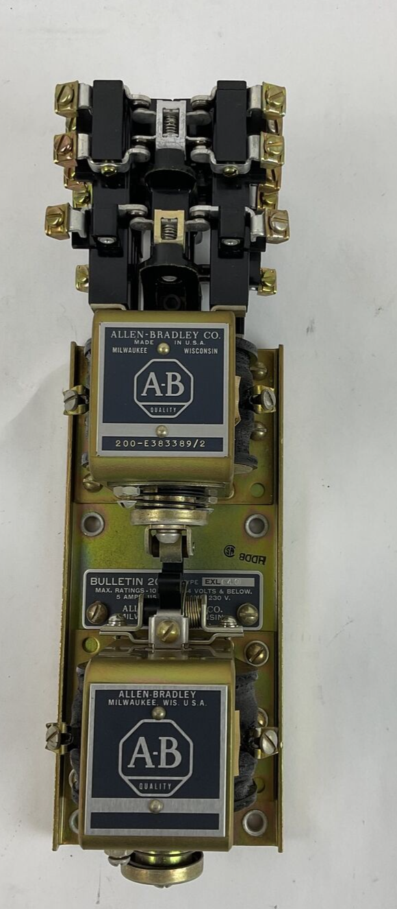 ALLEN BRADLEY  200-EXL640 DC CONTROL RELAY 10A 230V EXL6402
