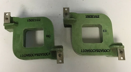 GENERAL ELECTRIC 15D21G2 COIL 110V 60HZ 92V 50HZ****LOTOF2****0
