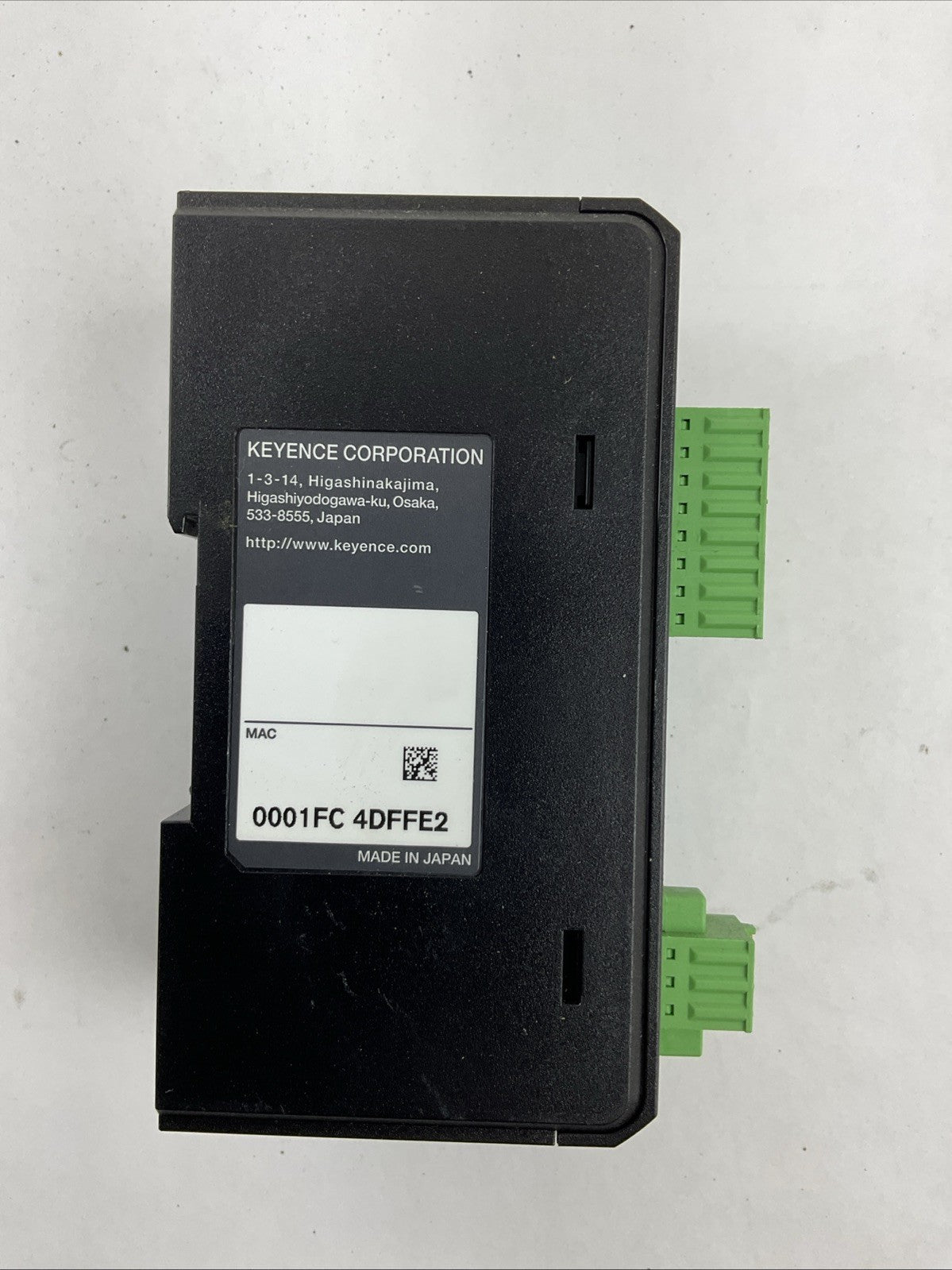 KEYENCE N-L20 24VDC 280mA ETHERNET CONNECTION COMMUNICATION UNIT3