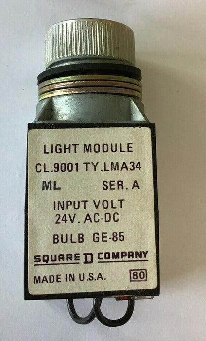 SQUARE D LRPA34 SER.A PILOT LIGHT 24VAC/DC ***LOTOF2***3