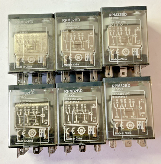 SCHNEIDER ELECTRIC RPM32BD RELAY 24VDC ***LOTOF6***0
