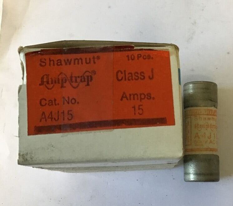 GOULD SHAWMUT A4J15 AMP TRAP CLASS J 15A 600VAC ****LOTOF10****4