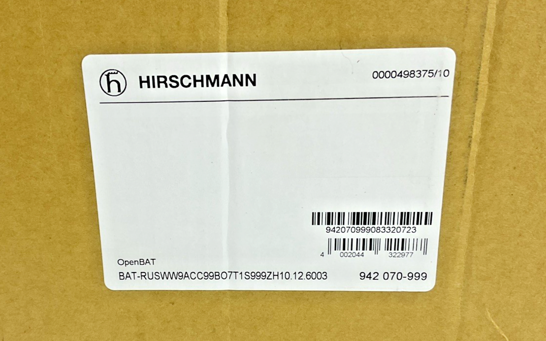 HIRSCHMANN BAT-RUSWW9ACC99BO7T1S999ZH10.126003 NETWORK MODULE8