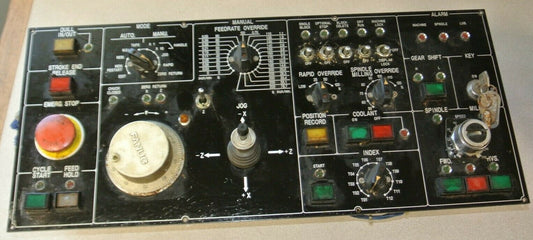 FANUC CONTROL PANEL / WITH KEY / PART NUMBER UNKNOWN0